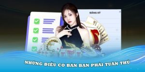 Sẽ có một số lưu ý bạn cần để tâm khi tạo tài khoản tại KO66